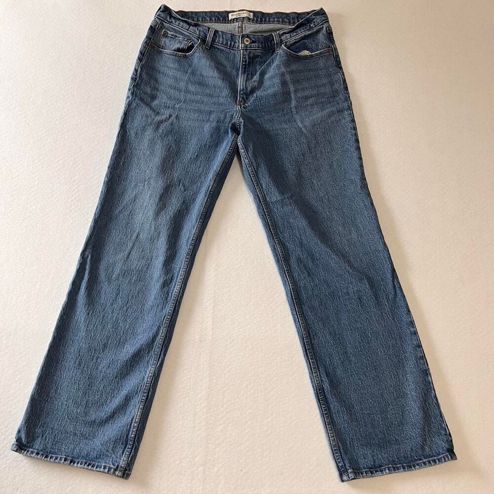 Abercrombie fitch baggy Low Rise
